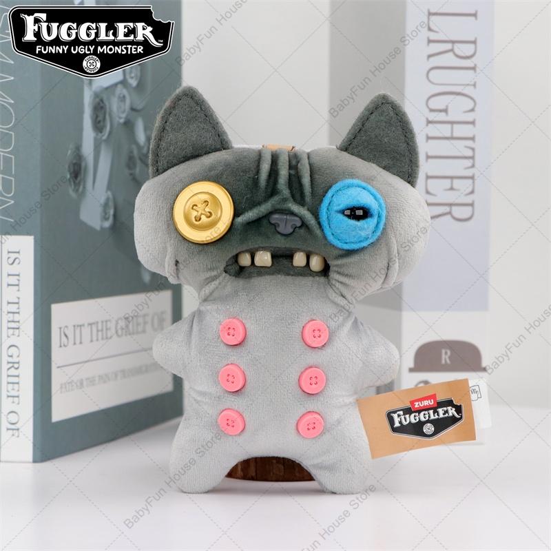 Забавные Монстры со Кривыми Зубами Плюшевые Игрушки Брелоки Fugglers Кошки из Переулка Заботливые Медведи Кавайные Подвески Плюшевые Куклы Подарок