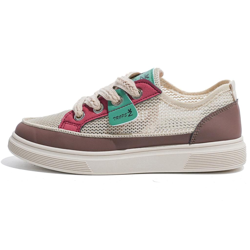 Breathable Sandals Women's Mesh Summer New Broken Size Hollow Women's Shoes Fashionable Foreign Versatile Casual Sports Board Shoes