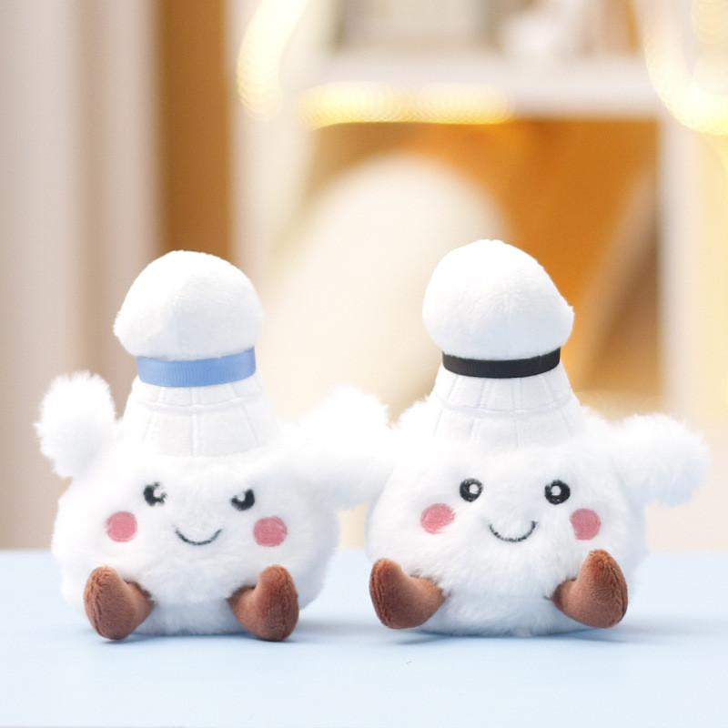 Plush Featherball Unique Doll Animal Keychain Girls Stylish Decoration Handbag