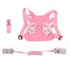 Toddler Harness Leashes with Retractable Wrist Link Pink 1.5M Rope Butterfly Prevent Lost Harness