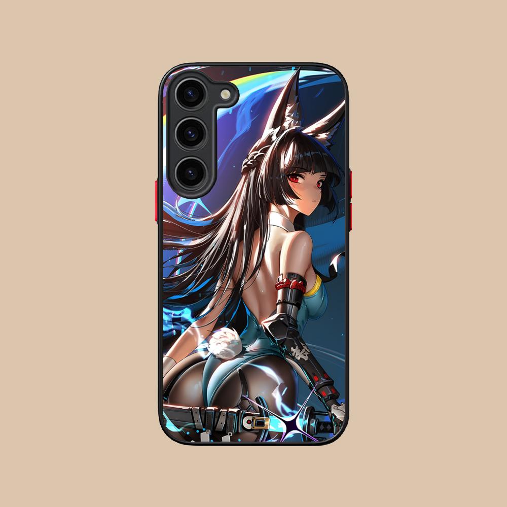 Чехол для телефона Zenless Zone Zero Hoshimi Miyabi для Samsung Galaxy S25 S24 S23 S22 S21 Plus FE Ultra Цветной Силиконовый Чехол Красивый