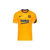 Barcelona Pre-Match Fitted Crew Neck Short Sleeve Football Shirt Men Tops Bright-Orange DH7688-837