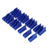 Geometric Wrench Organizer 20 Slots Modular Magnetic Wrench Rack Holder for 6mm to 38mm 1 4in to 1 1 2in Spanner Blue
