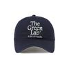 THE GREEN LAB Вышитая стираная бейсболка [Темно-синий]