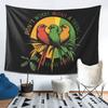 Kawaii Three Little Birds Reggae  Tapestry Wall Hanging Aesthetic Home Decoration Tapestries for Living Room Bedroom