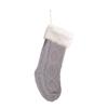 With Fluff Knitted Christmas Stocking Large Size Christmas Tree Ornaments  Family