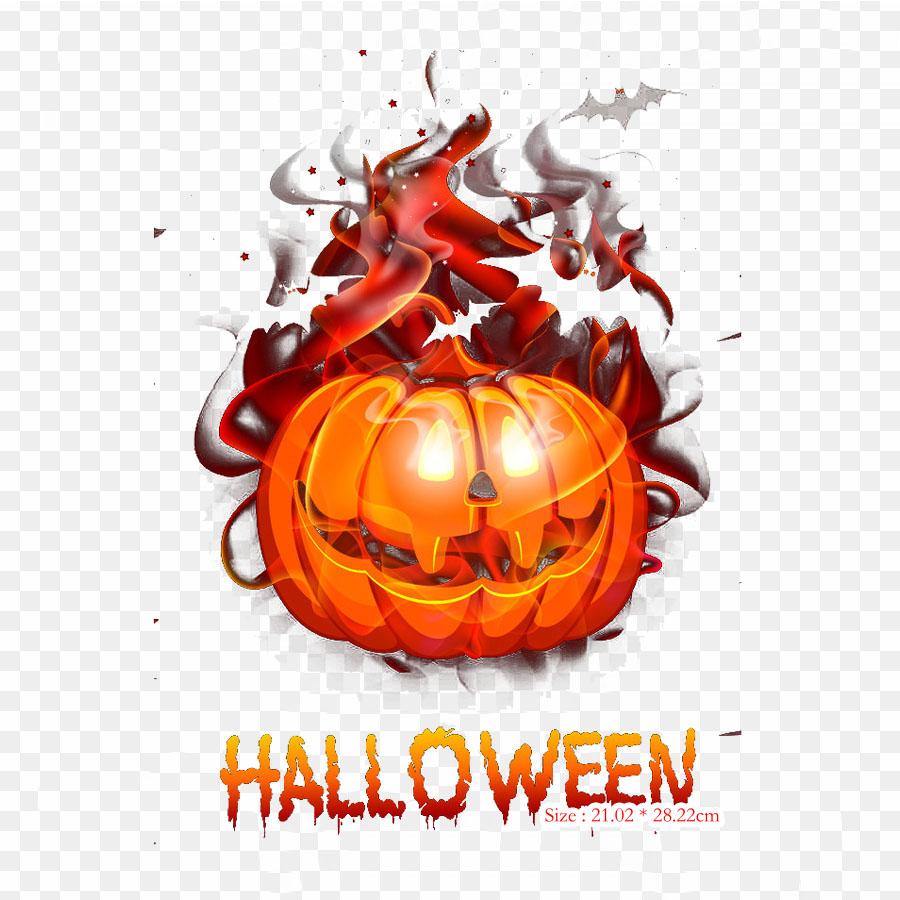 Free Fall Clip Art Pumpkin Autumn Iron On Heat Transfer Printing Vinyl Patches Sticker for Clothes DIY Appliques Washable Patches