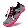 Kids Water Shoes Beach River Trekking Snorkeling Swimming Quick-Dry Mesh Barefoot Aqua With Rubber Sole