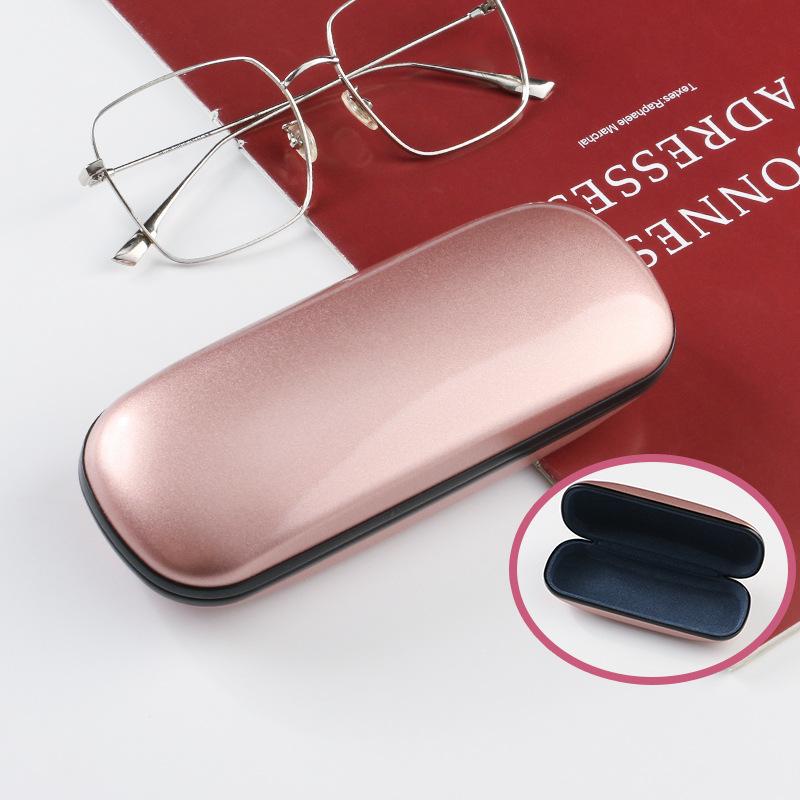 Портативный кремовый футляр для очков, симпатичный футляр для хранения солнцезащитных очков для близорукости, дорожный студенческий простой футляр для хранения солнцезащитных очков