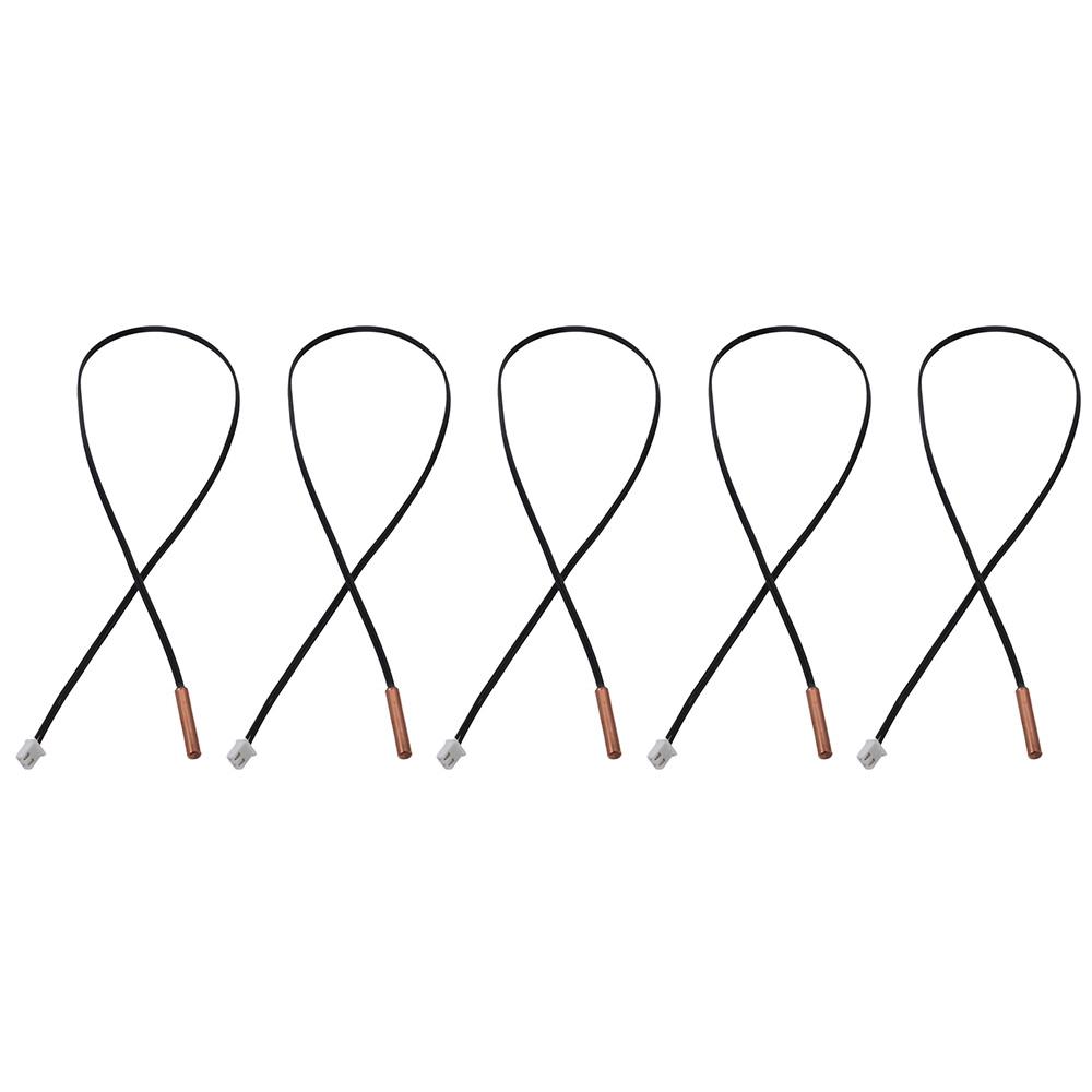 5 Pcs 40cm /15.7inch 10K NTC Thermistor Probe 10K for Air Conditioner
