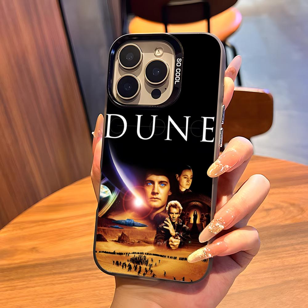 Sci-fi Movie Dune Part 2 Phone Case For IPhone17 Air 16 15 14 Plus 13 12 11 Pro 7 8 XS Max XR Silver Black Bumper Case