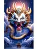 2024 New 5DDIY Diamond Painting Fantasy Chinese Wind Dragon Decoration Myth Twelve Zodiac Animals Painting Wall Art  Decoration