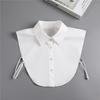 43 Styles Fake Collar Stand Lapel Shirt Detachable Collar Women Lace Floral False Collar Half Shirt Blouse Faux Col