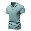 Men's Polo Shirt Short Sleeved T-shirt Men's Summer Lapel Bottom Shirt Half Sleeved Shirt