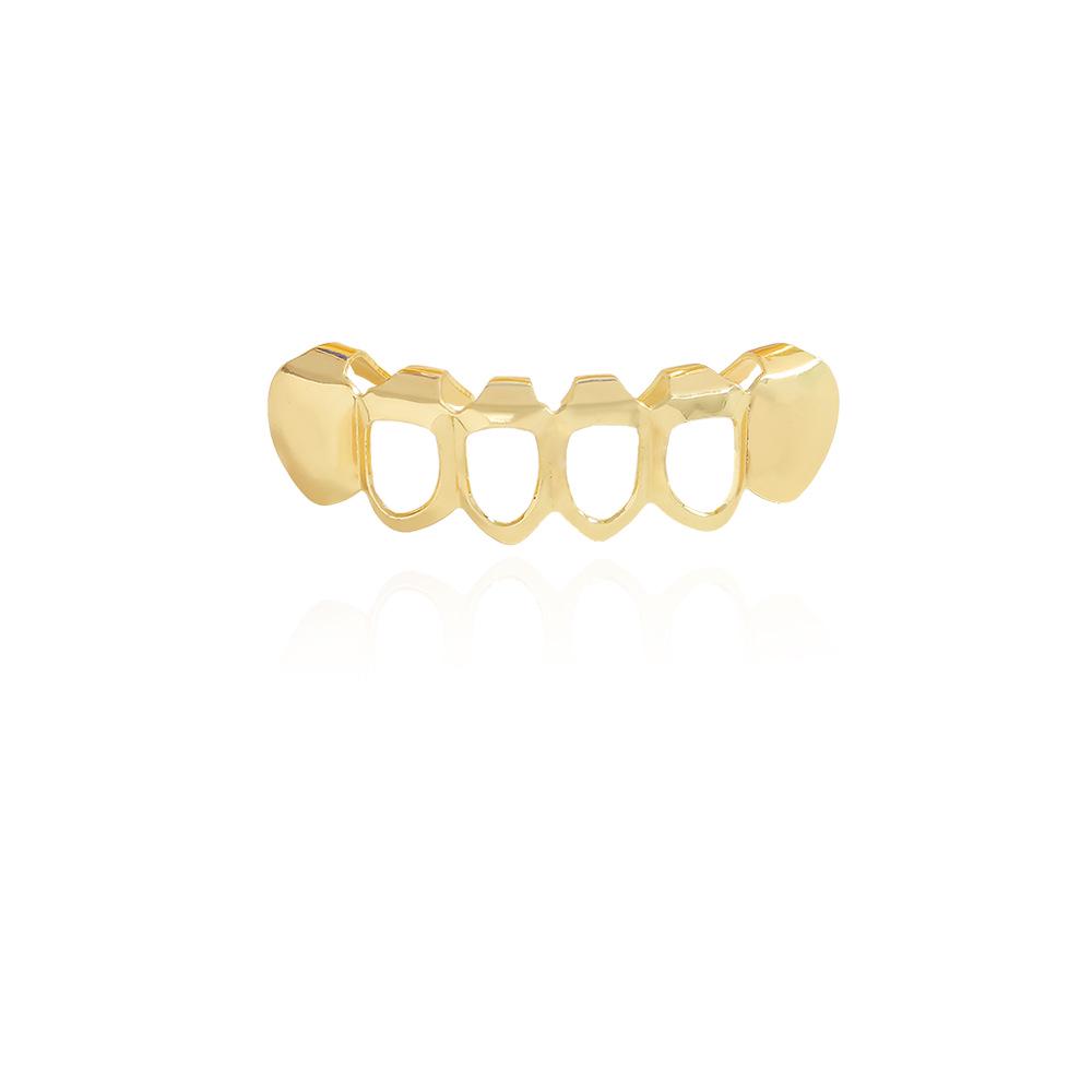 Hip Hop Hollow Gold Grillz Trendsetter Teeth - Halloween Edition
