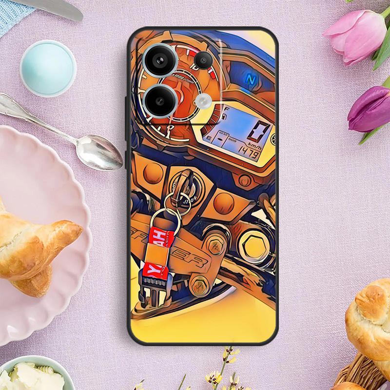Автомобильные Запчасти Чехол для Двигателя Автомобиля Для Xiaomi Redmi Note 14 10 11 12 13 15 Pro Plus Чехол Для Redmi 15 15C 13C 12C 10C 14C