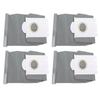 4 Pieces Vacuum Cleaner Dust Bags Replacement Non Woven Fabric Dust Collection Bag for Philips