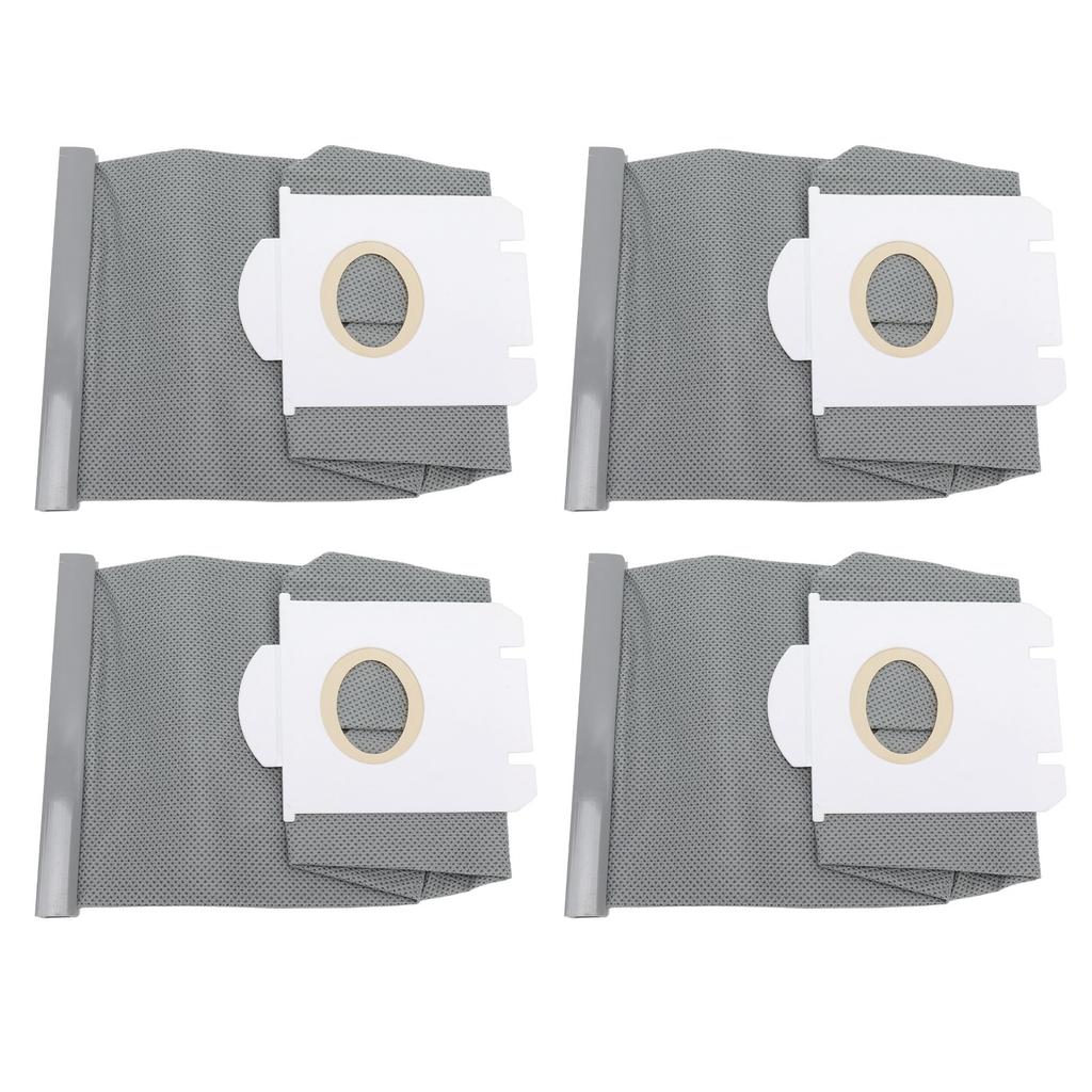 4 Pieces Vacuum Cleaner Dust Bags Replacement Non Woven Fabric Dust Collection Bag for Philips
