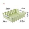 Plastic Desktop Storage Basket Multipurpose Rectangular Storage Basket Storage Basket  Toy Storage