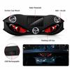 Flashing Car Demon Eye Light Solar Powered Car Window Light LED Signal Lamp  Vehicle Accessories