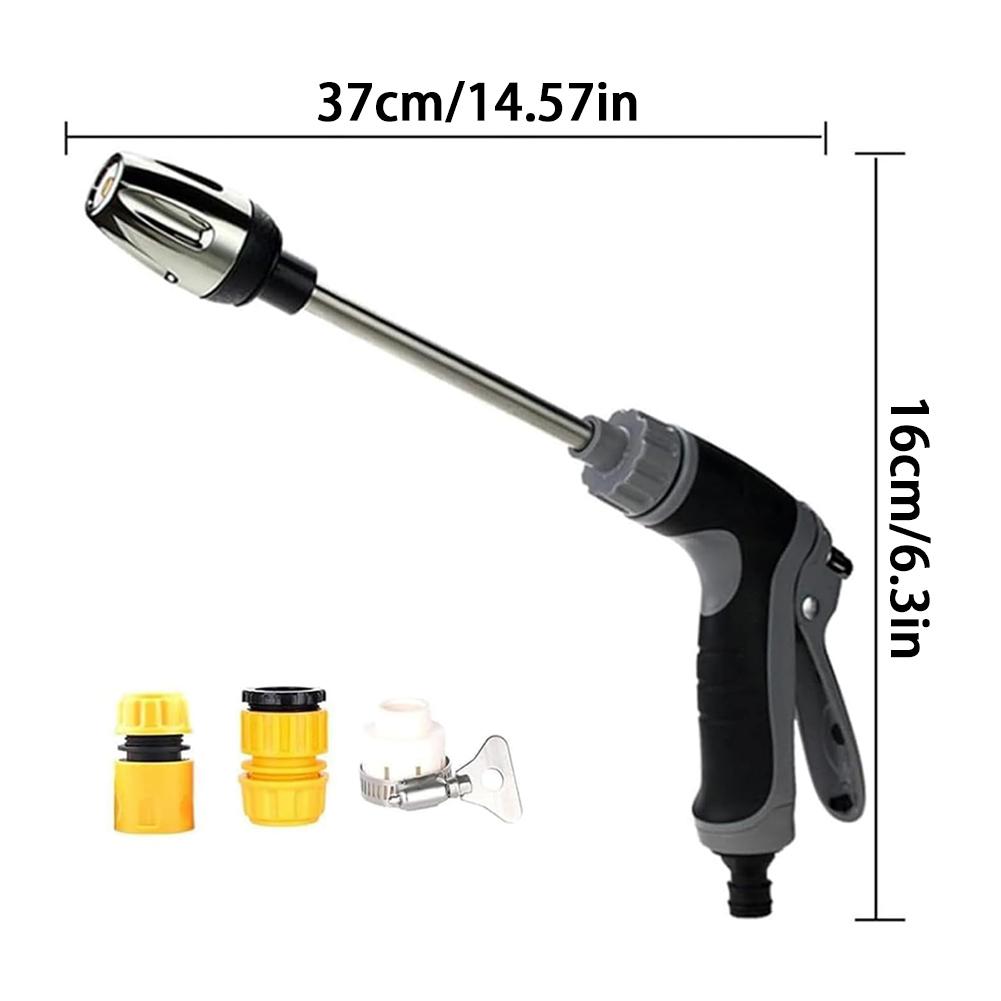 Pressure Washer Extension Wand Set With Spray Nozzle Tips Universal Washer Extension Rod Kit Gutter Cleaning For Car Washing