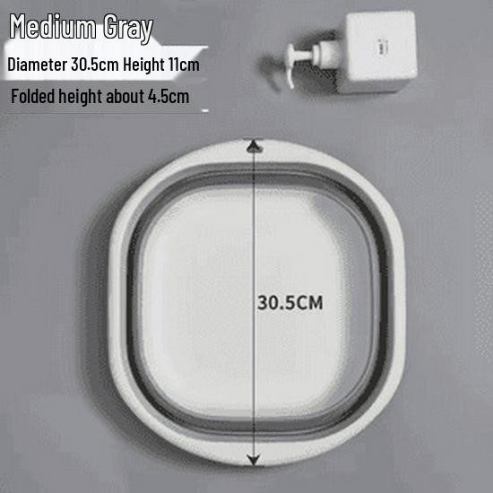 Портативная прямоугольная складная раковина для общежития, ребенка, путешествий и домашнего использования