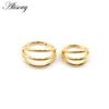 Alisouy 1 шт. Трехслойные серьги для хряща из нержавеющей стали 316L с шарнирным пирсингом для перегородки носа, кольца-кликеры, сегментные кольца