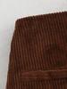 2024 Fall Women's European-American Style Corduroy Mini Skirt: Fashionable, Versatile, and Casual