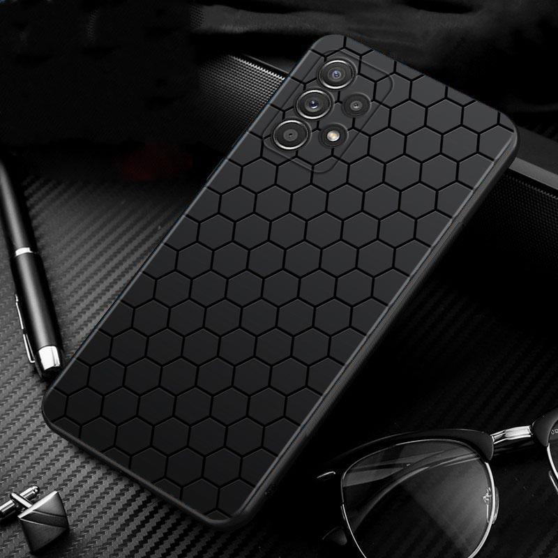 Чехол из углеродного волокна для Samsung Galaxy A72 A71 A52 A51 A42 A41 A32 A31 A22 A21s A12 A11 A02 A02s A01, чехол Fundas