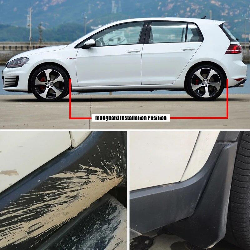 TONLINKER автомобильное крыло для Volkswagen VW Golf 7 GTI Mk7 2017 2018 брызговики Fender брызговики 4 шт. аксессуары