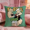 PPopeye The Sailor Anime Cushion Cover Premium Comfort Reversible Pillow Cove Two In One Design For Any Room  Car Interior
