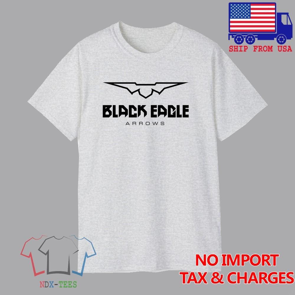 Black Eagle Arrows Men#039;s Grey Size S5XL Unisex T-Shirt