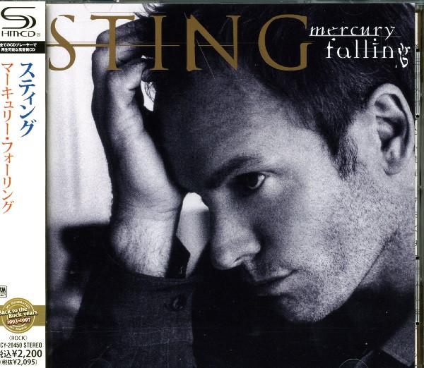 CD СТИНГ Mercury Falling SHMCD UICY20450 AM 2012 Япония Оби Рок