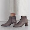Himiko 5cm Heel Belt Design Boots/633404 Gray 240