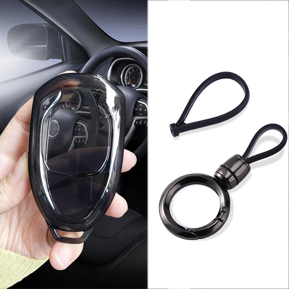 Чехол-брелок из ТПУ для ключа автомобиля Trumpchi GAC GS8 GN8 Emrow GS3 Emzoom Empow J11 J12 J13 J14 J15 J16 GS7 GM8 GS5 GA6 GM6 2021-2024