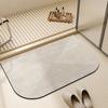 Absorbent Bath Mat Diatomaceous Earth Non Slip Shower Rug Quick Dry Bathroom Mat with Rubber Backing Floor Mat for Bathtubs Showers