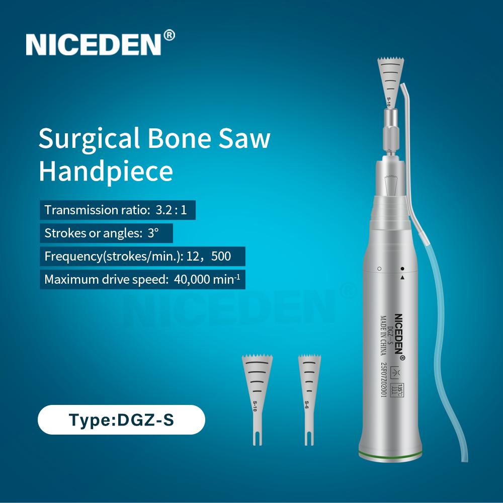Oral Surgery Dental Surgical Saw Handpiece for Implantology Dental Reciprocating Saw Blade Bone Cutting Handpiece