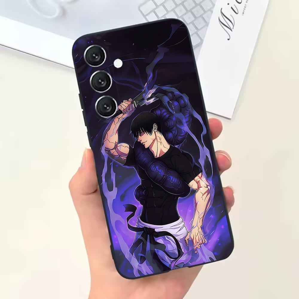 Чехол для телефона Toji Fushiguro Jujutsu K-Kaisen для Samsung Galaxy A13, A21s, A22, A31, A32, A52, A53, A71, A80, Мягкий черный корпус