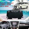 Коврик на панель приборов Ковер Ковер Защита от света для Toyota Alphard Vellfire 30 AH30 2015~ 2017 2018 Наклейки Автоаксессуары
