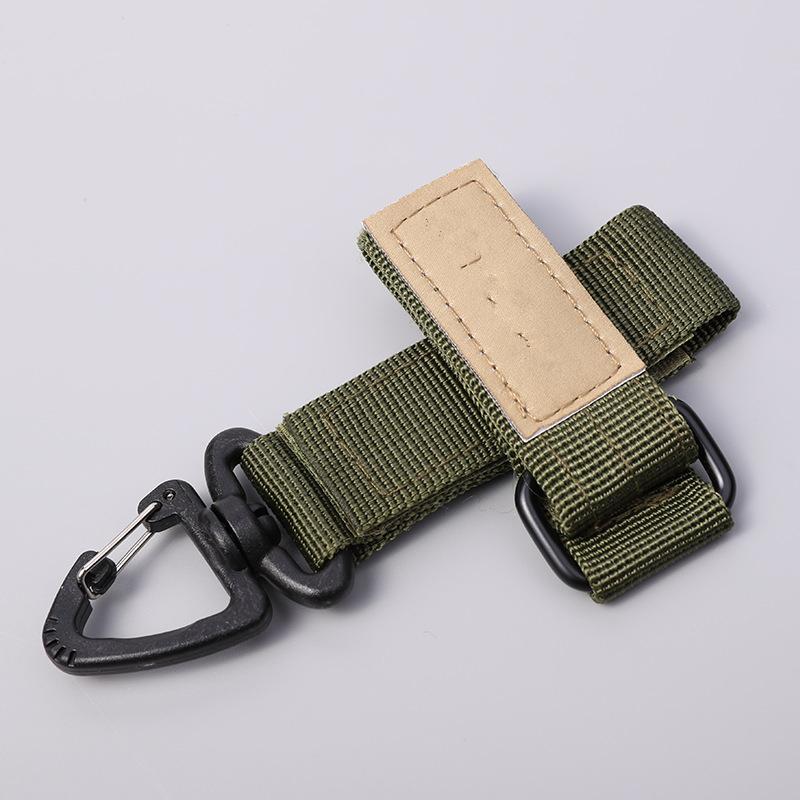 Gloves Holder Tactical Durable Multi-purpose Molle Webbing Keychain Belt Keeper for Outdoor Camping EDC Secure Attachment