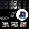 Потоковая видеорегистратор 9,66 дюйма - Трехлинзовый WiFi HD Автомобильный видеорегистратор, Сенсорный экран, Камера заднего вида