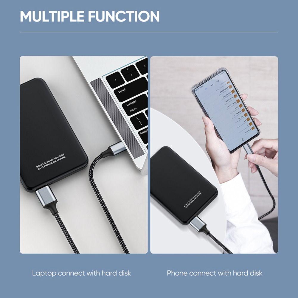 External Hard Drive Disk 5Gbps Quick Charging USB 3.1 Type-C to Micro B USB C to Micro B 3.0 Cable