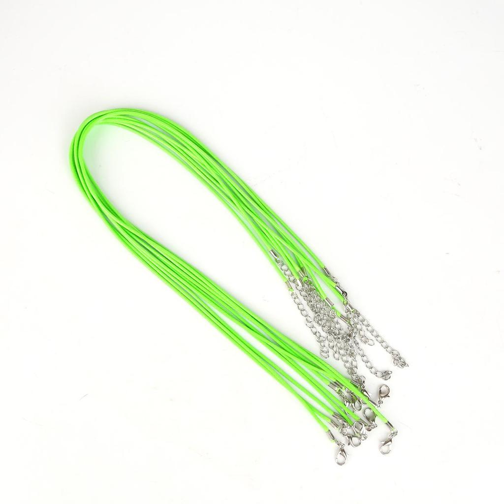 Кожаный шнур из искусственной кожи, веревка-омар для ожерелья и подвески «сделай сам», подвески ручной работы, фурнитура