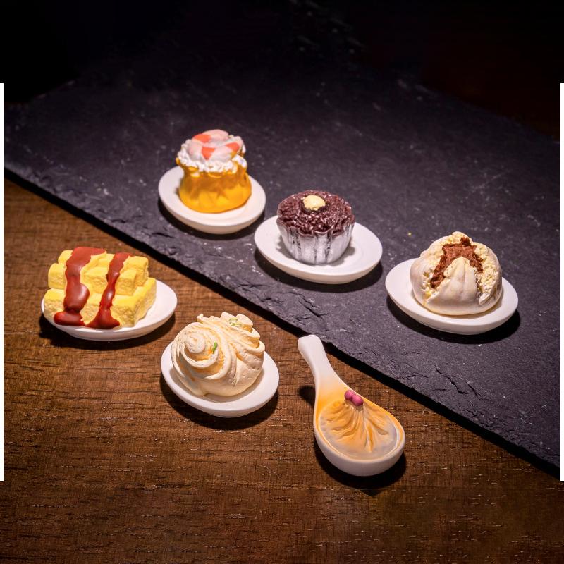 Имитация булочек для завтрака, выпечка, пищевая смола, кукольный домик, поделки, украшения своими руками, настольные украшения, детские игрушки