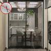 2024 Summer Big Size Door Mesh Curtain Anti-mosquito Nets for Doors Kitchen Curtains Mesh Magnets Separators Screens