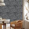 Wallpaper Gray Leather Graphite, Gray and Black for Living Room and Bedroom 50x1000