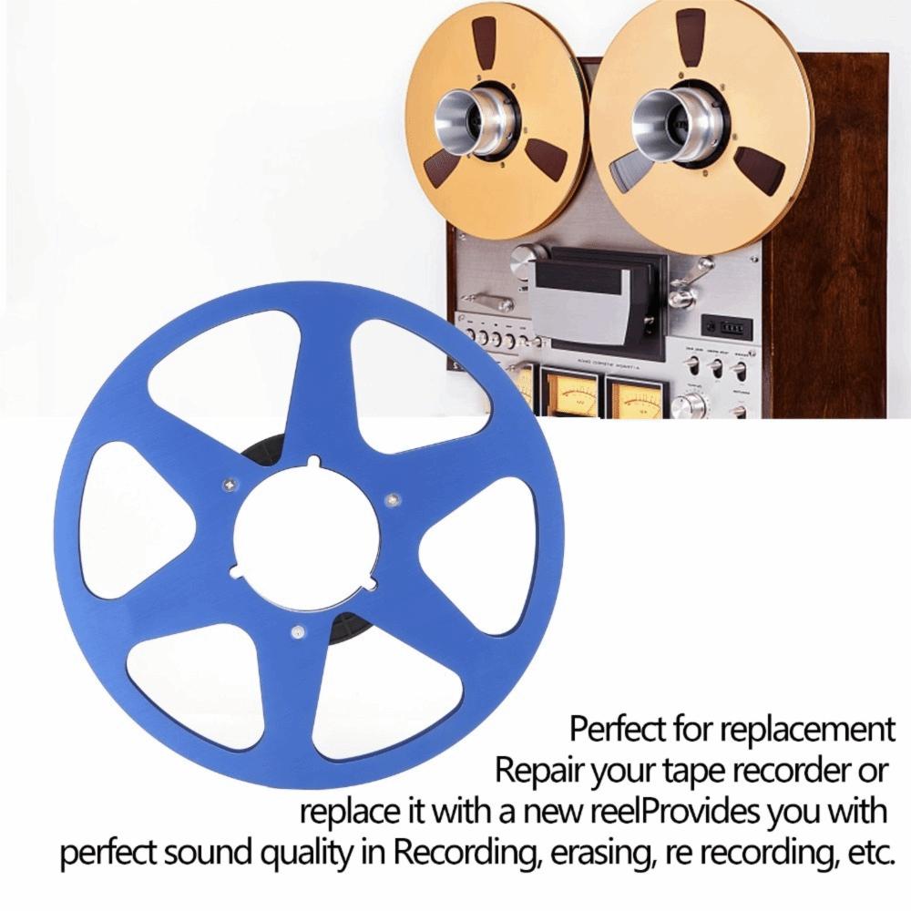 1/4 10.5 Inch Recording Tape Reel Aluminum Alloy Tape Recorder Accessory For Tape Recorders