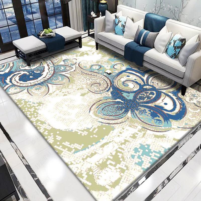 Ковер для спальни в этническом стиле, персидско-американские ретро-ковры, большая площадь, украшения для гостиной, коврики для гардероба, ковер для гостиной, моющийся