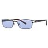 Glasses Frame Sunglasses Color Lens Set VPL173J BK10 54 Prescription Blue Lens [Police]
