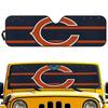 Индивидуальная солнцезащитная шторка Chicago Bears: Независимая защита лобового стекла от солнца и теплоизоляция с дизайном команды